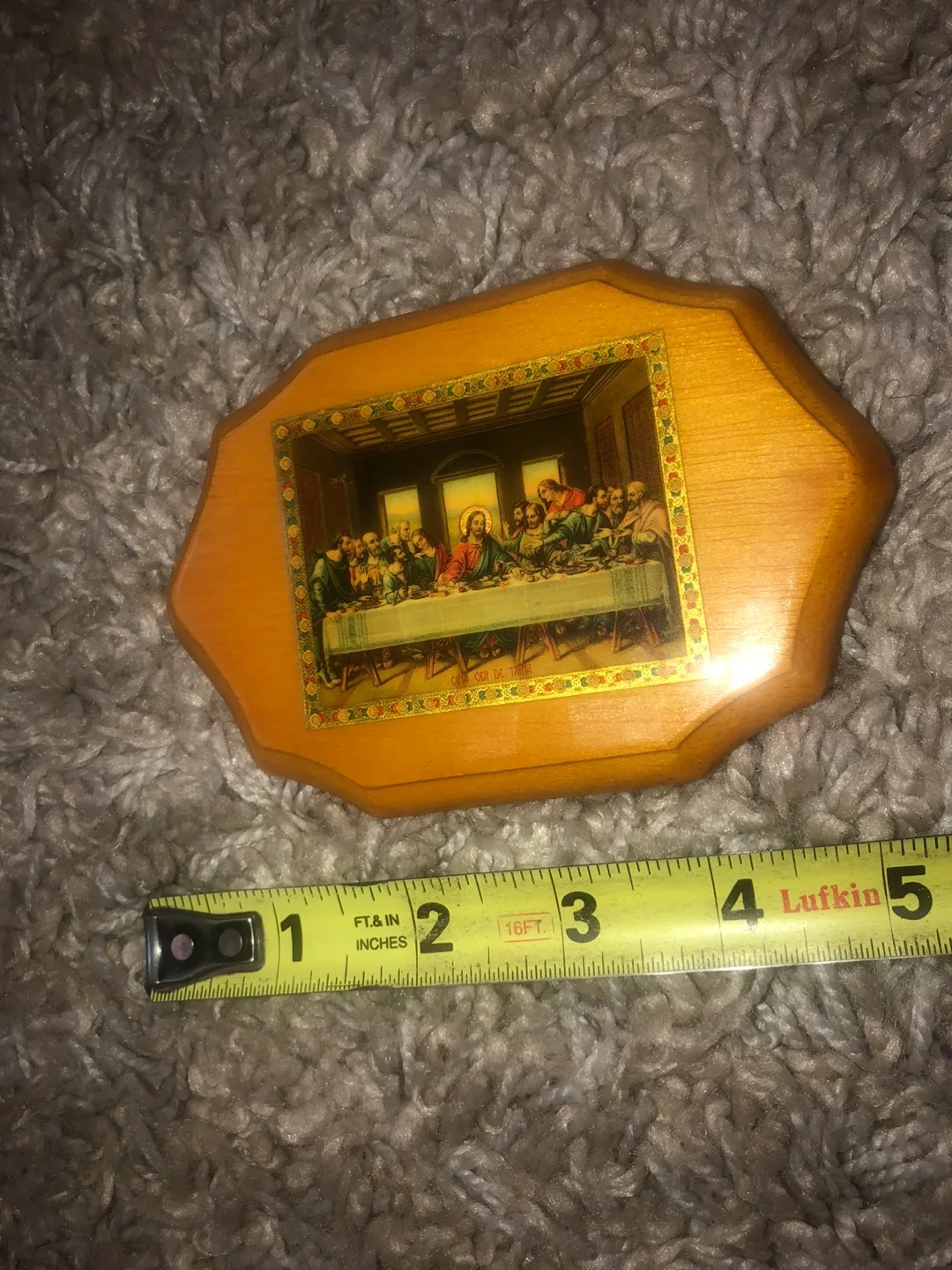 The Last Supper Wooden Plaque image indicator(2)