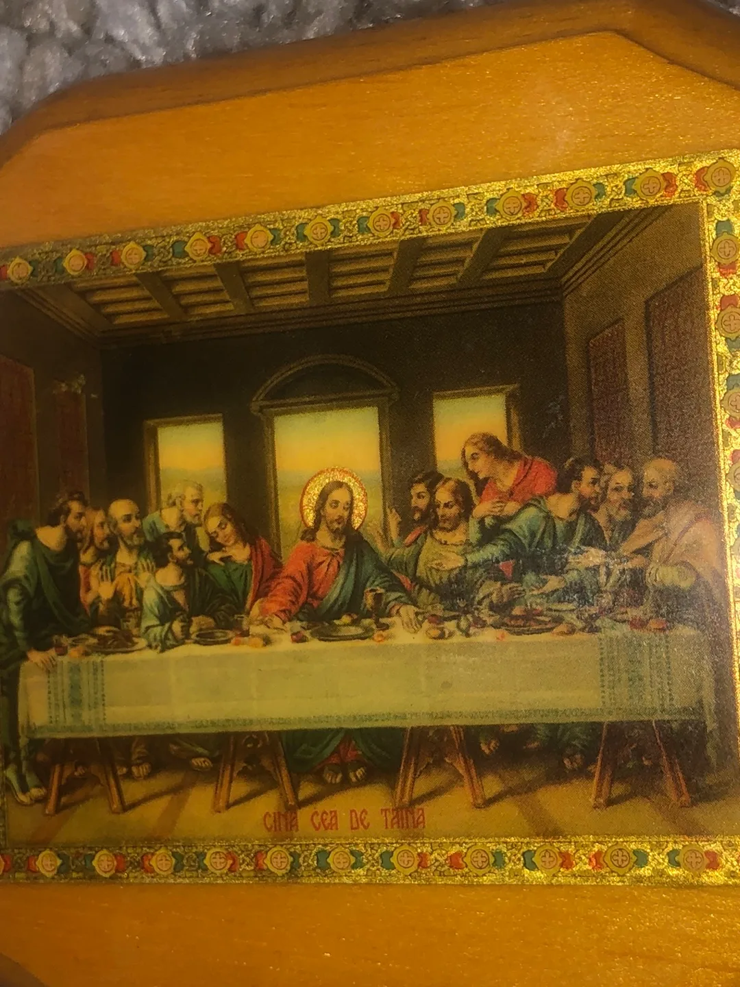 The Last Supper Wooden Plaque image indicator(7)