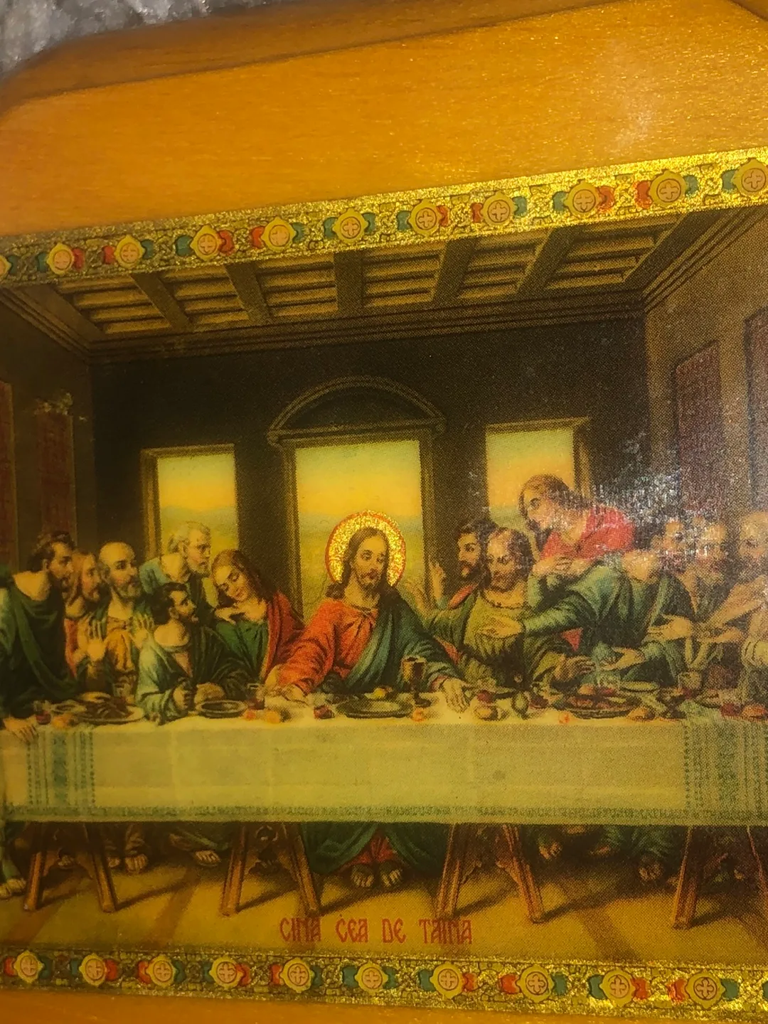 The Last Supper Wooden Plaque image indicator(8)