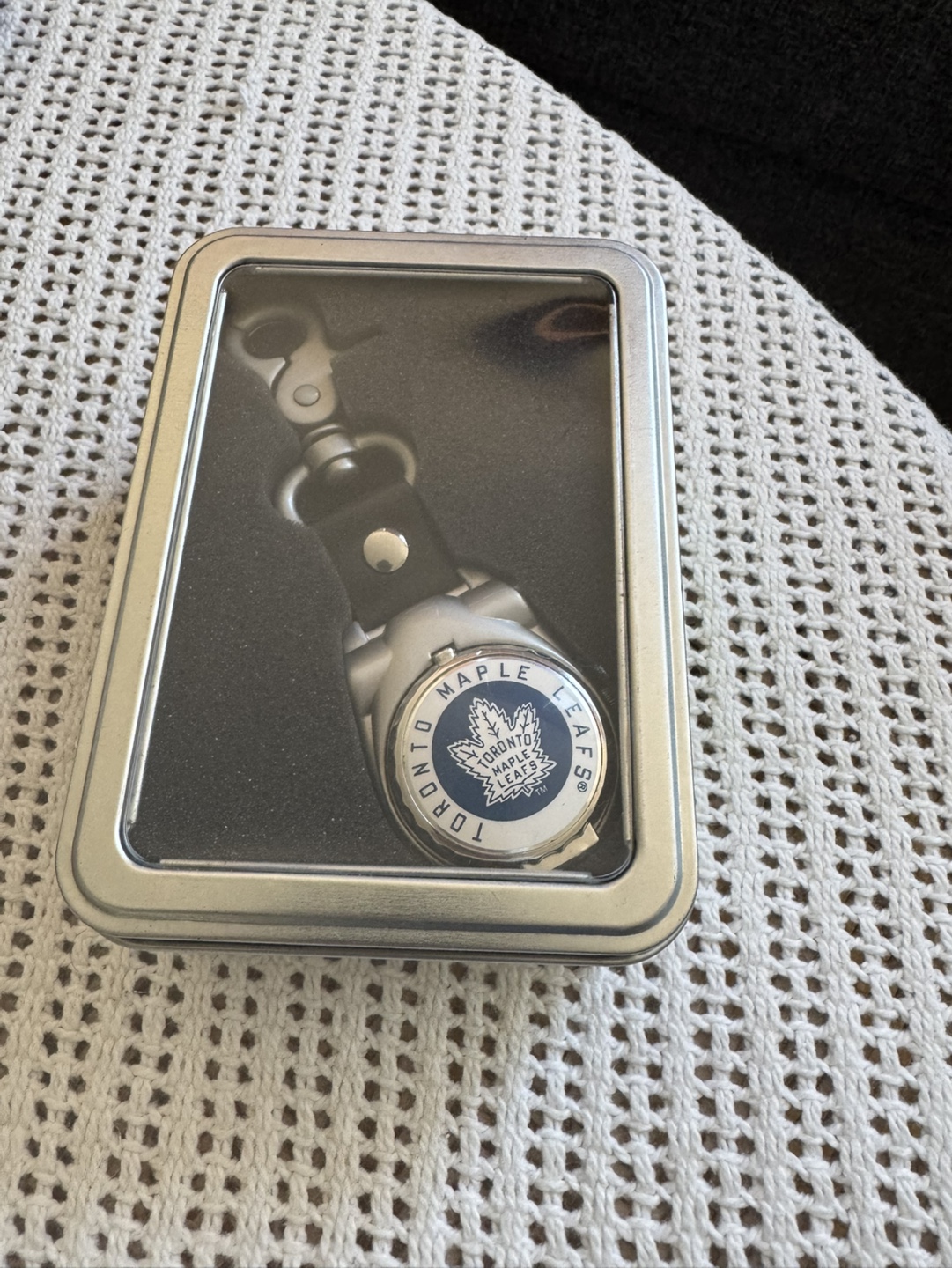 Toronto Maple Leafs Keychain Watch 🧡