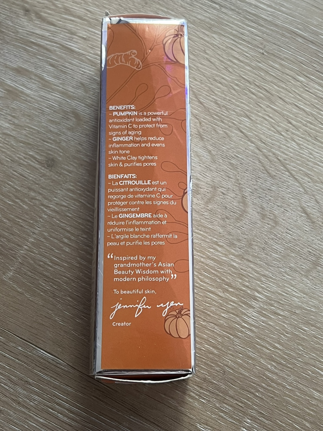 Pürlisse Pumpkin + Ginger Detoxifying Charcoal Mask - photo 3