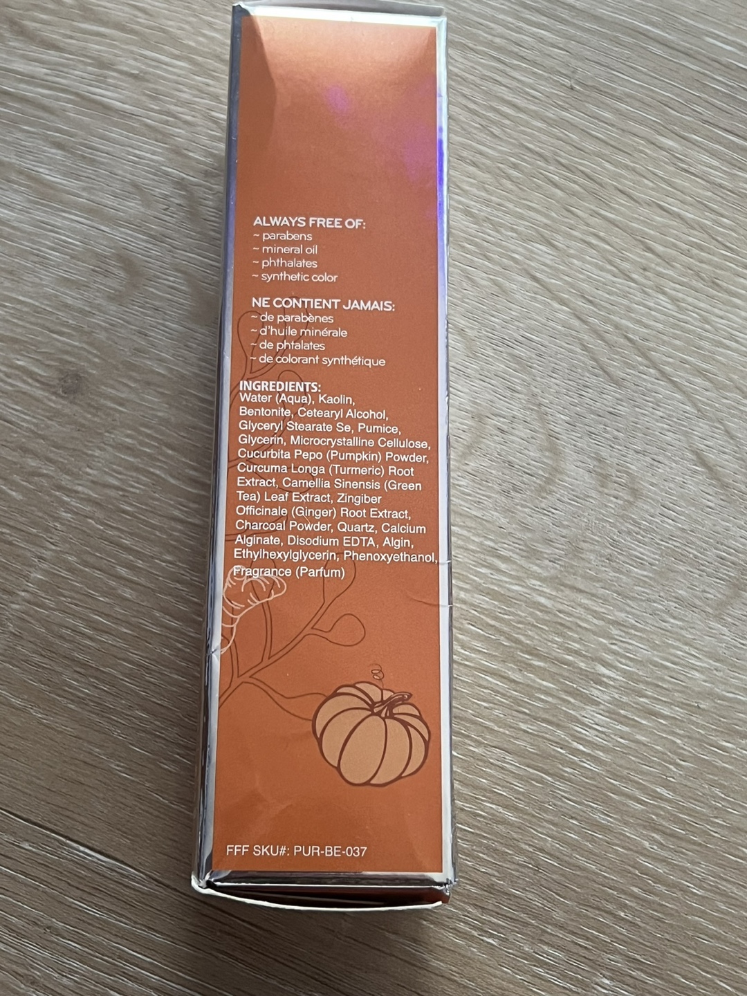 Pürlisse Pumpkin + Ginger Detoxifying Charcoal Mask - photo 2