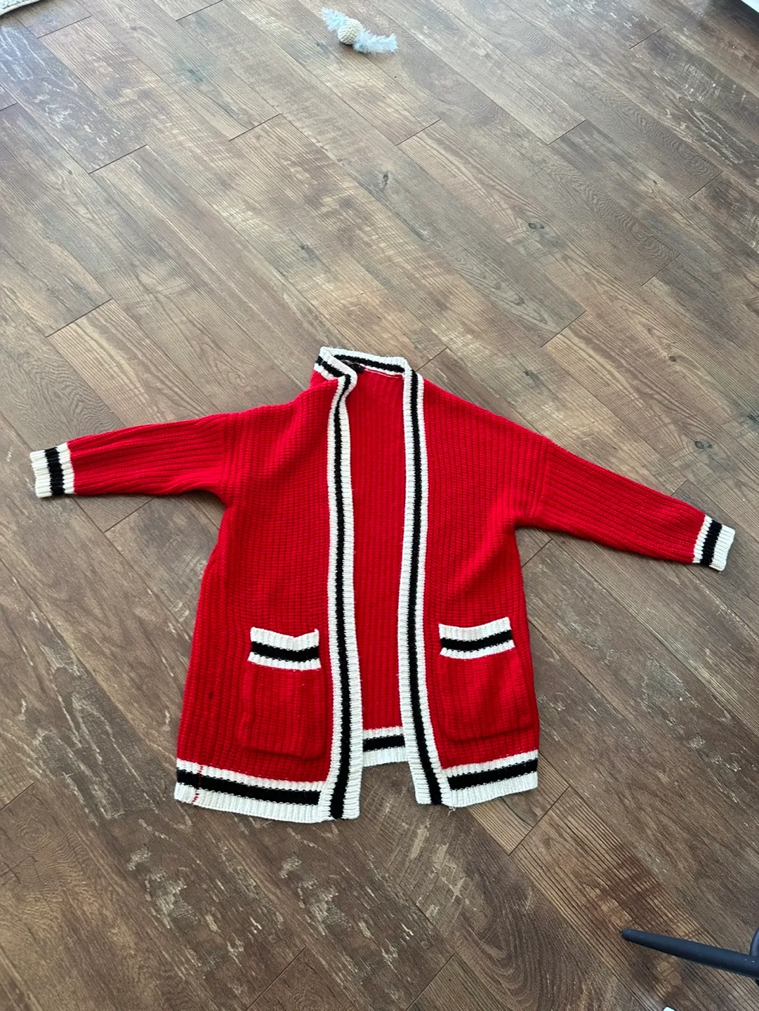 Free cozy knit cardigan thumbnail