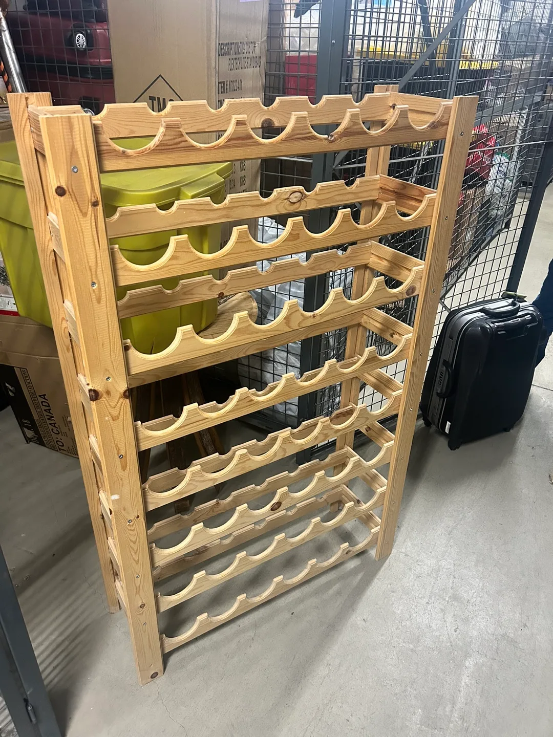 Wooden Bottle Racks x 2 thumbnail