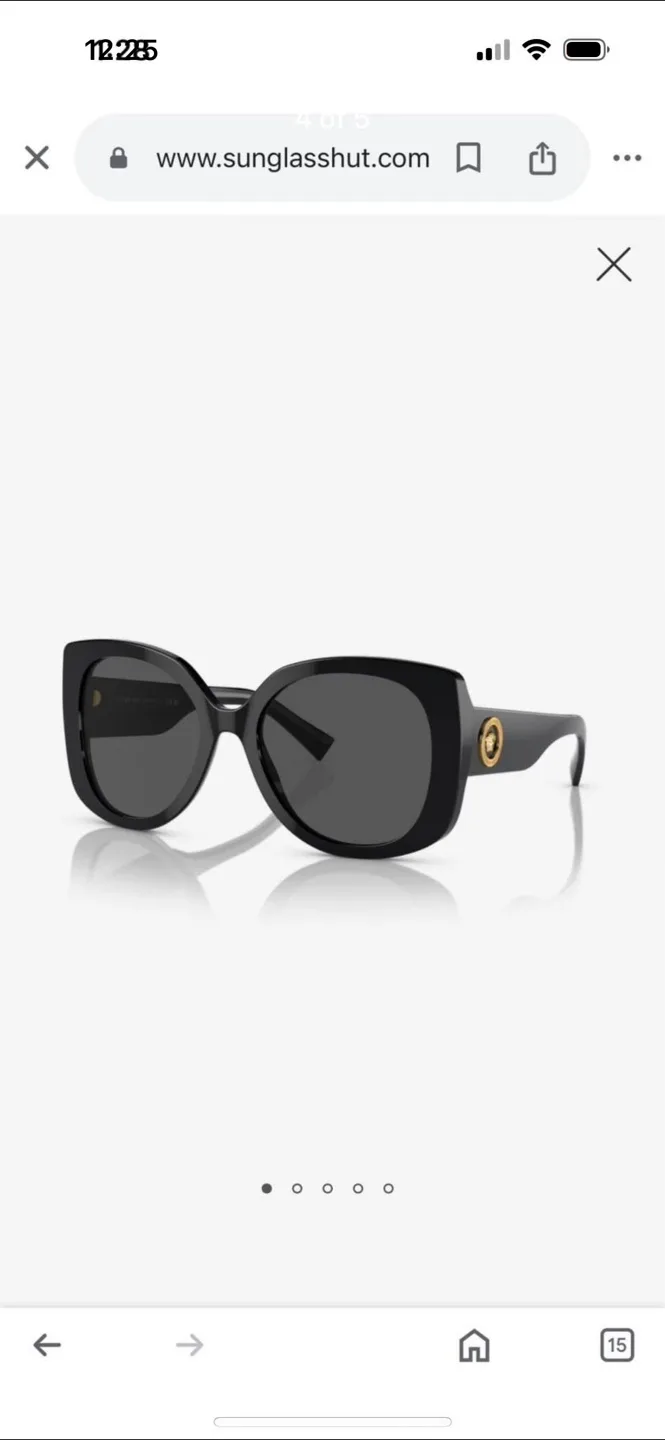 Versace Sunglasses acthentic image indicator(3)