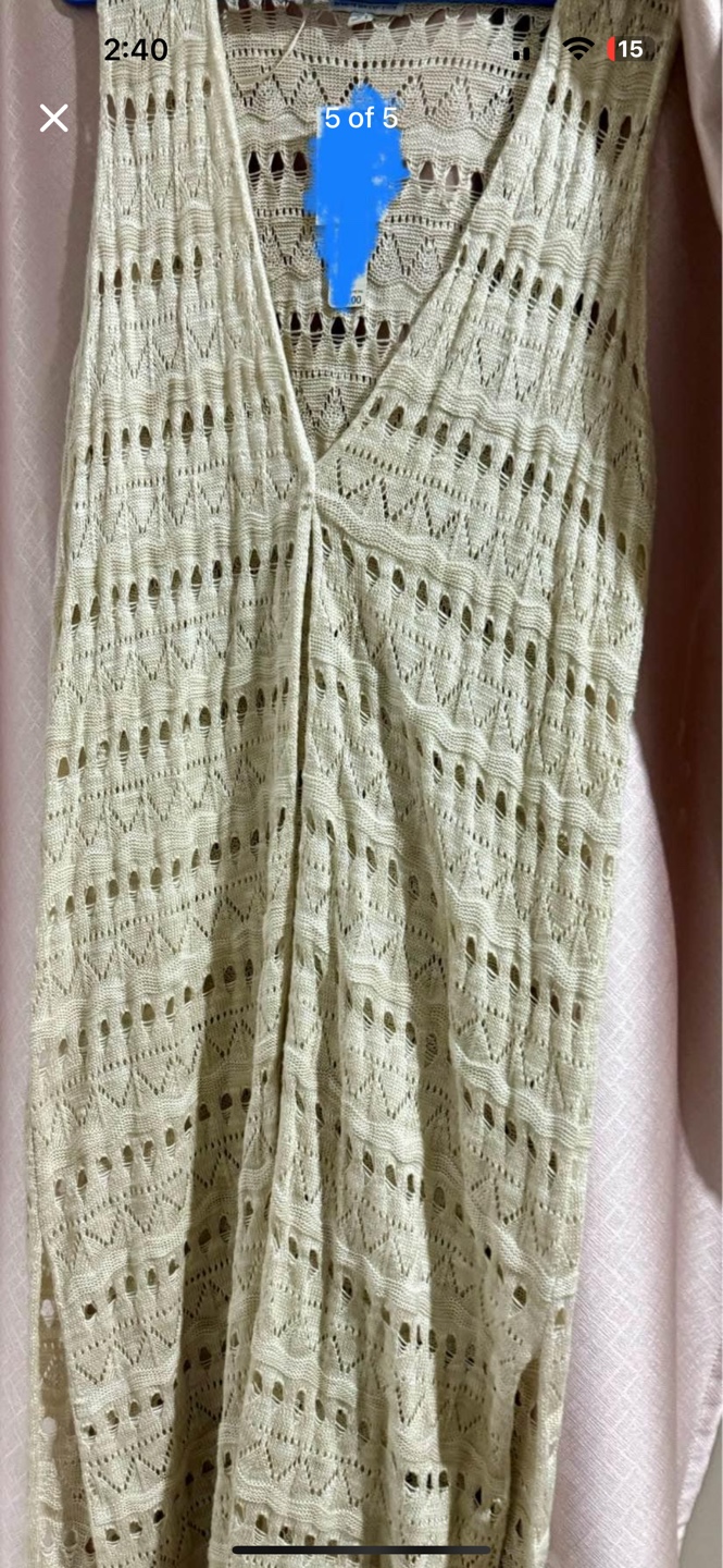 White Crochet Knit Cardigan - photo 4