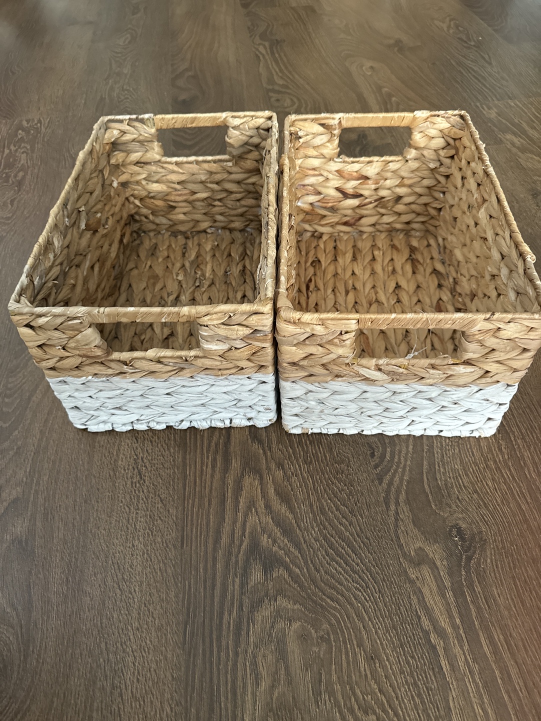 Set of 2 Woven Storage Baskets - photo 2