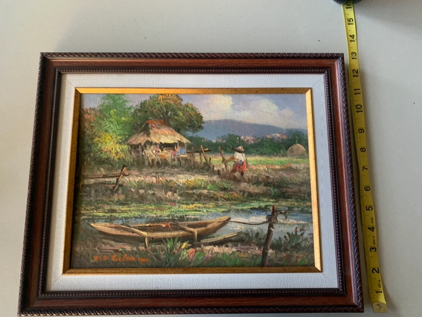 New framed painting from the Philippines image indicator(2)