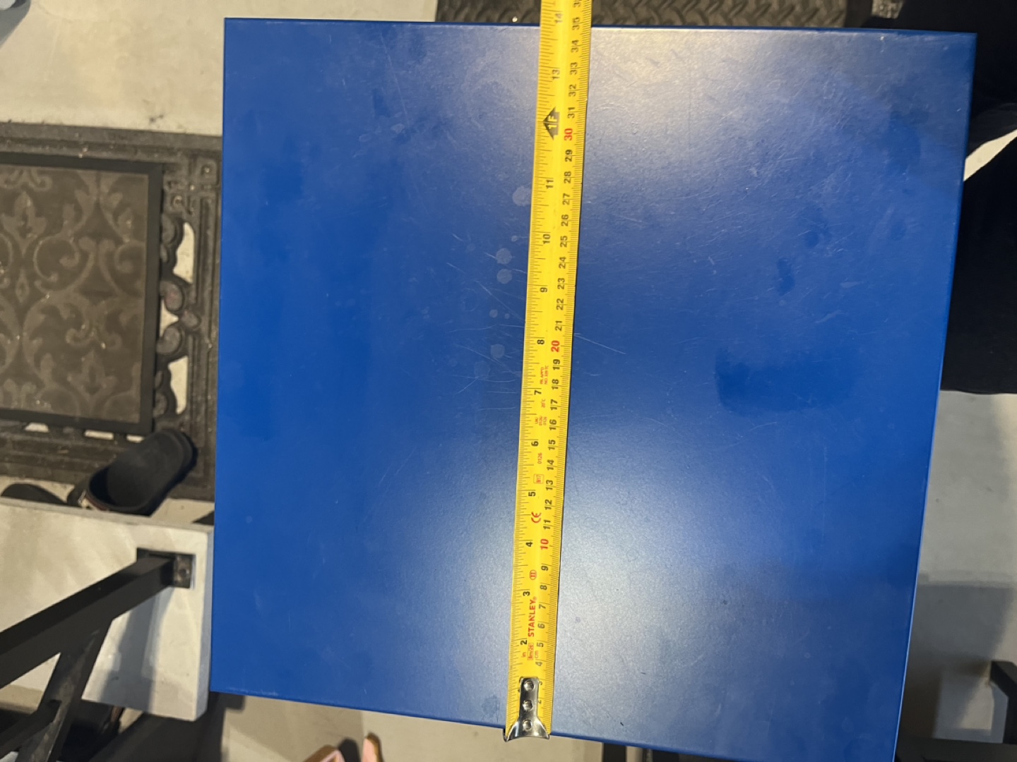IKEA Blue Metal Cabinet - photo 4