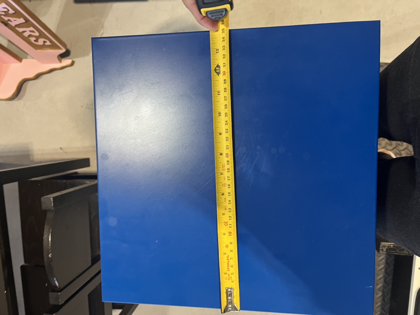 IKEA Blue Metal Cabinet - photo 3