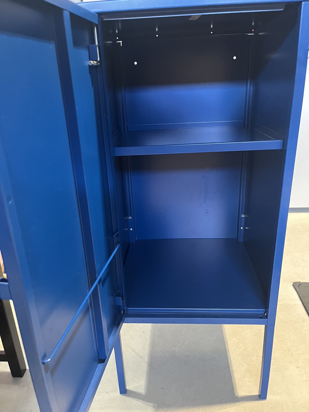 IKEA Blue Metal Cabinet - photo 2