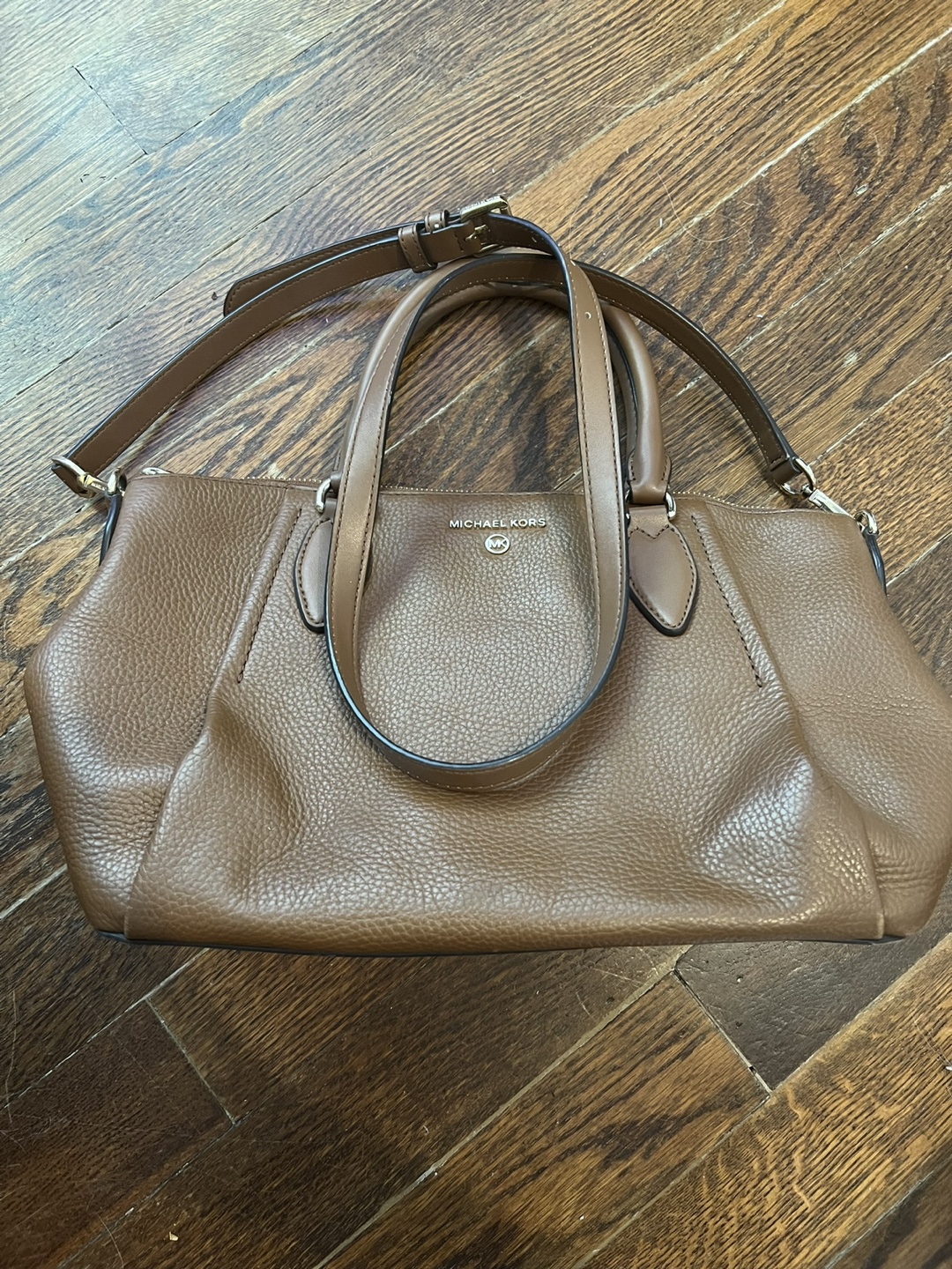 Michael Kors Brown Leather Handbag