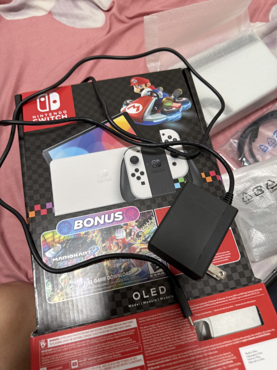 Nintendo Switch OLED - White - photo 2