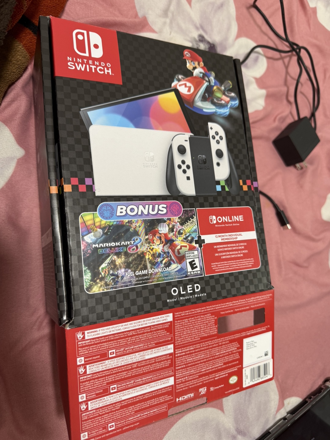 Nintendo Switch OLED - White - photo 4