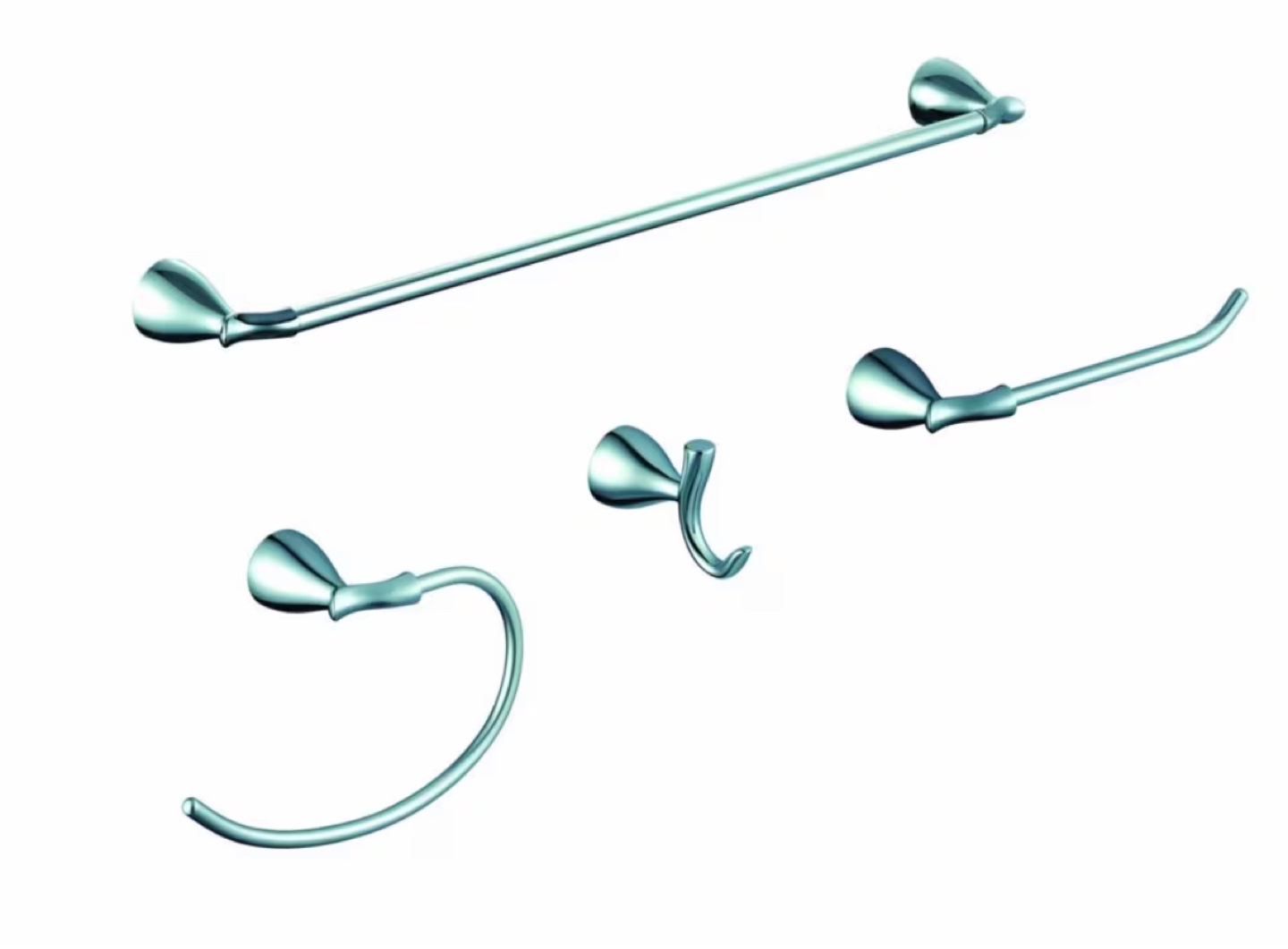 Glacier Bay Edgewood 4-Piece Bathroom Accessory Kit - photo 3