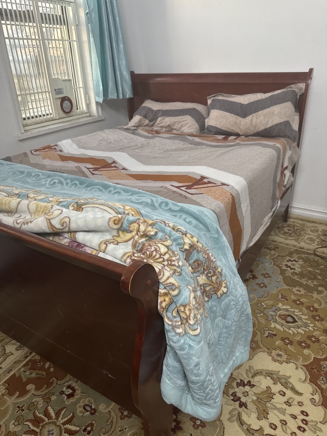 Full Sleigh Bed Frame