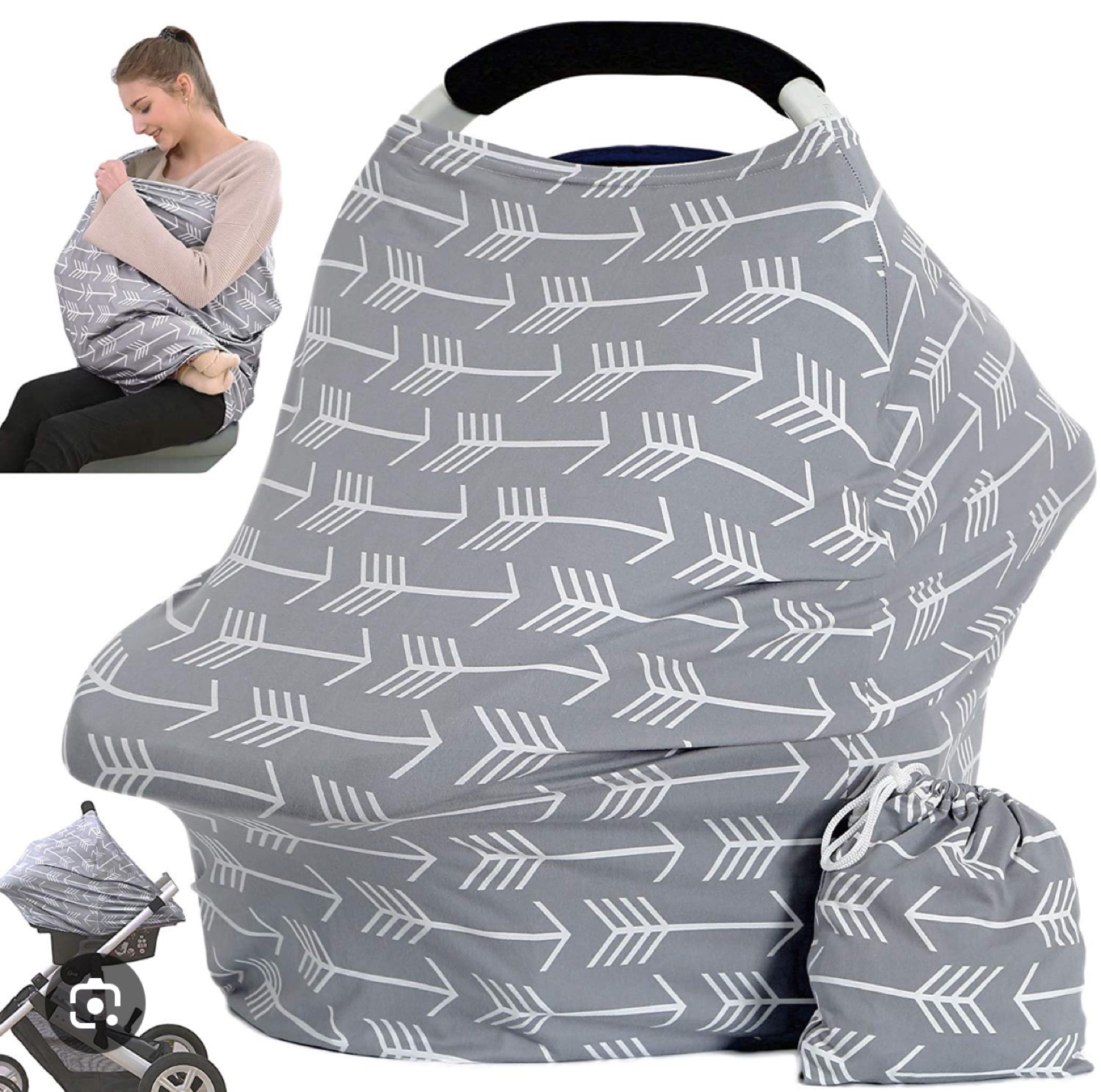 breastfeeding cover (multiple uses) - photo 2