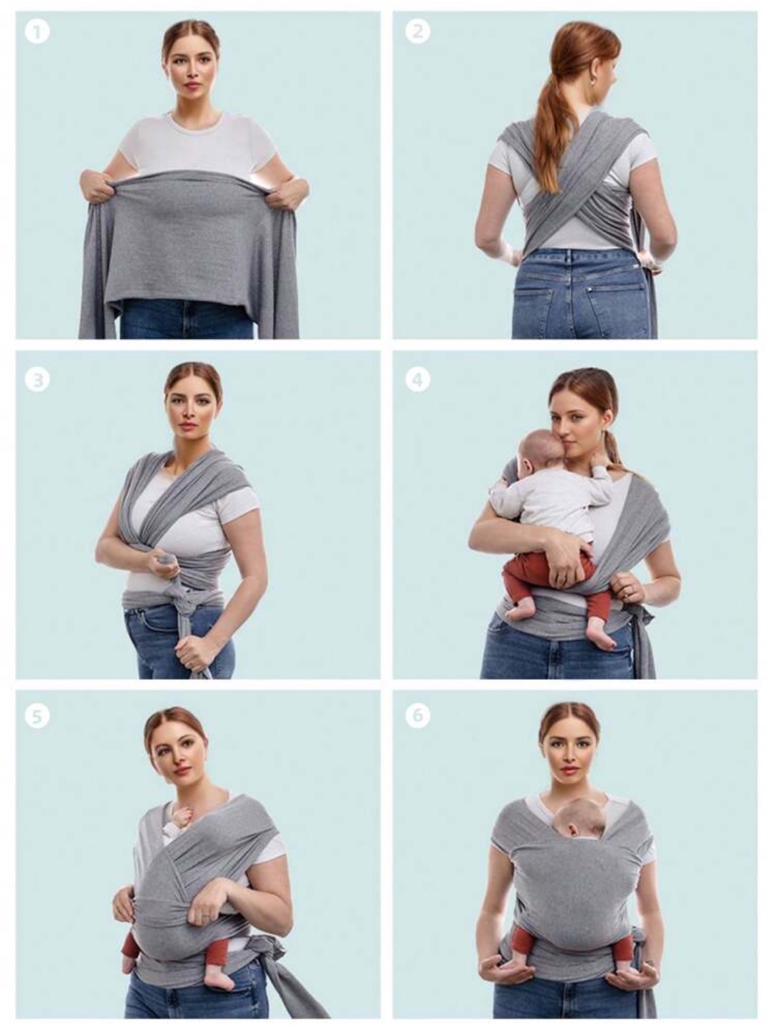 baby wrap carrier - photo 3
