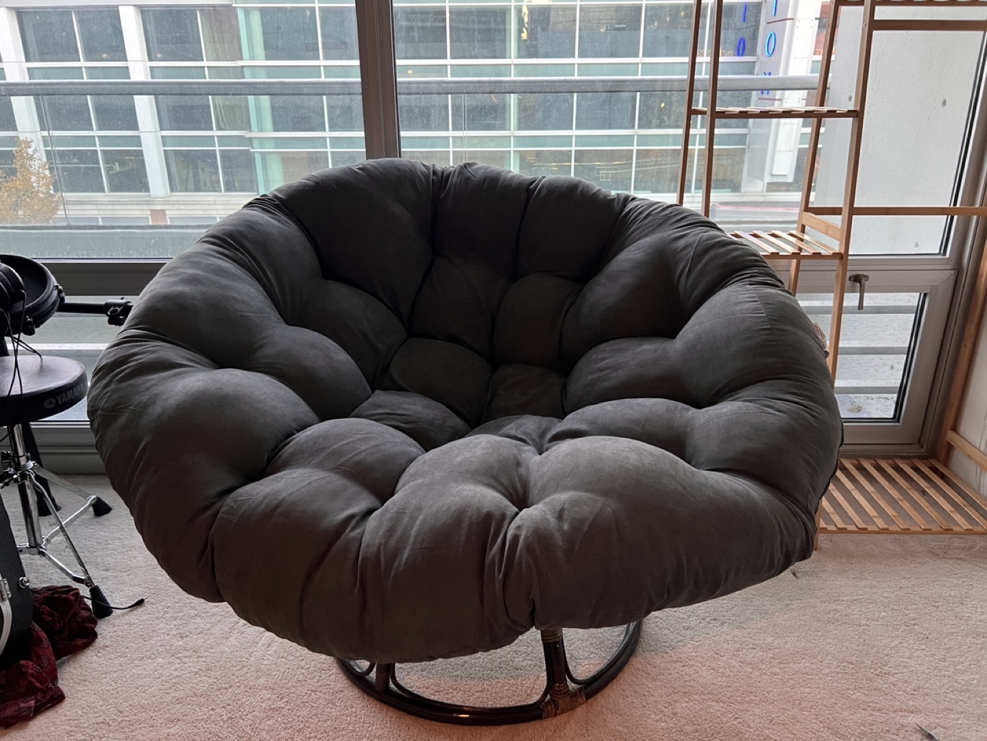 Papasan Chair with Cushion Egg chair