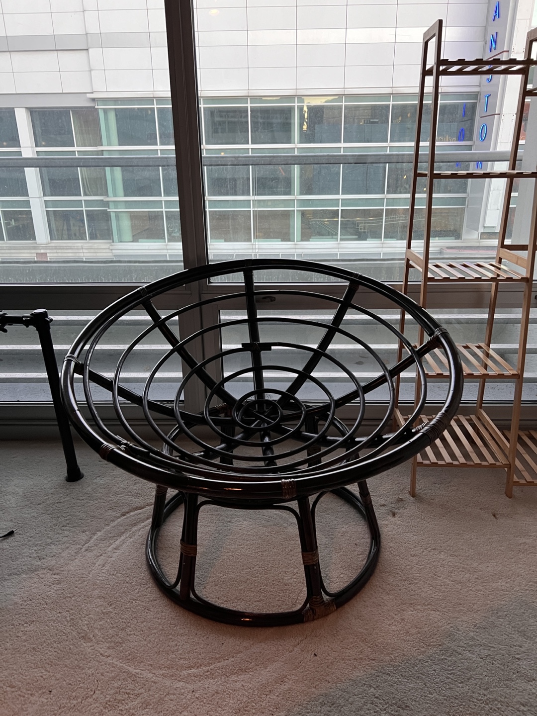 Papasan Chair with Cushion Egg chair - photo 3