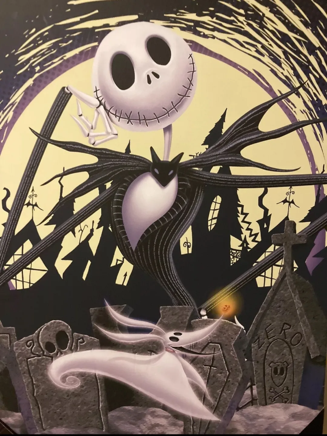 Nightmare Before Christmas Canvas Wall Art image indicator(2)