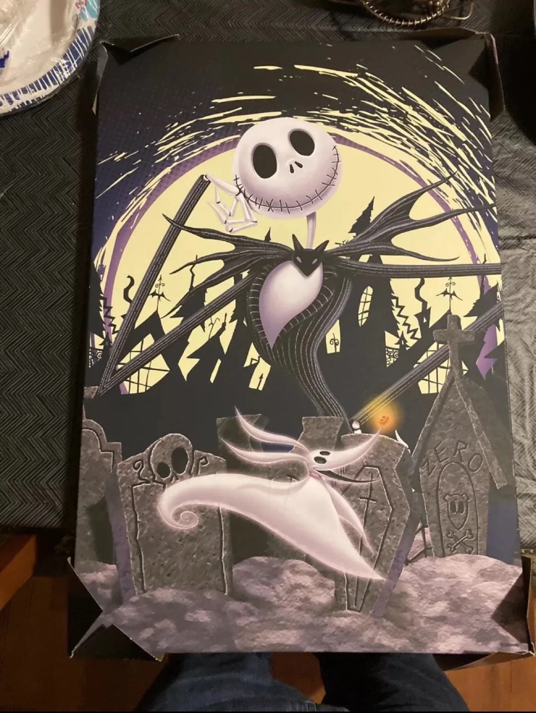 Nightmare Before Christmas Canvas Wall Art image indicator(4)
