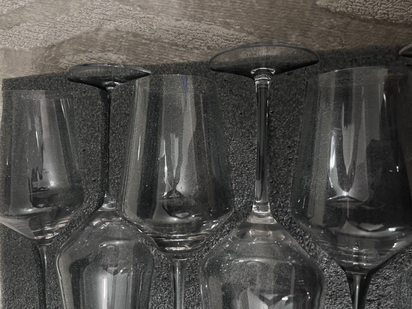 Set of 6 Cristal wine glasses - photo 4