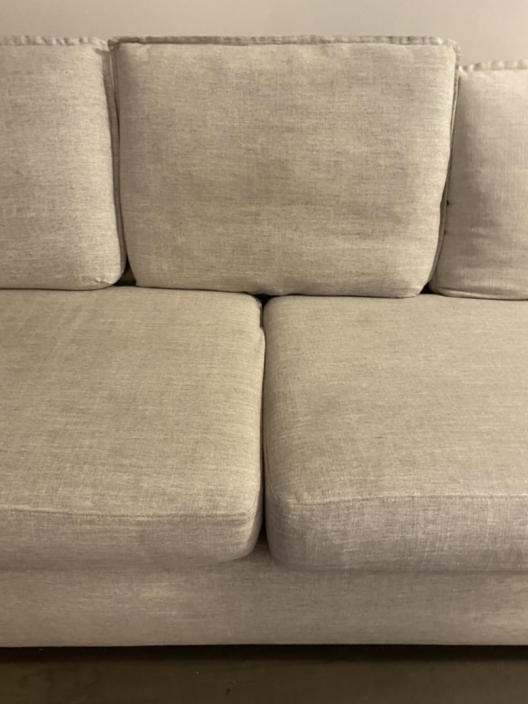 Modern 3 seater sofa grey - photo 4