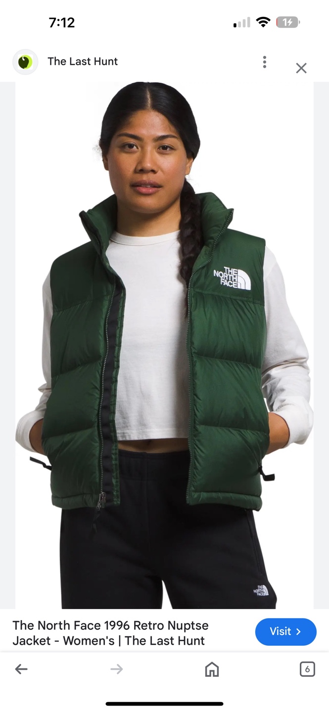 North face women’s vest - photo 3