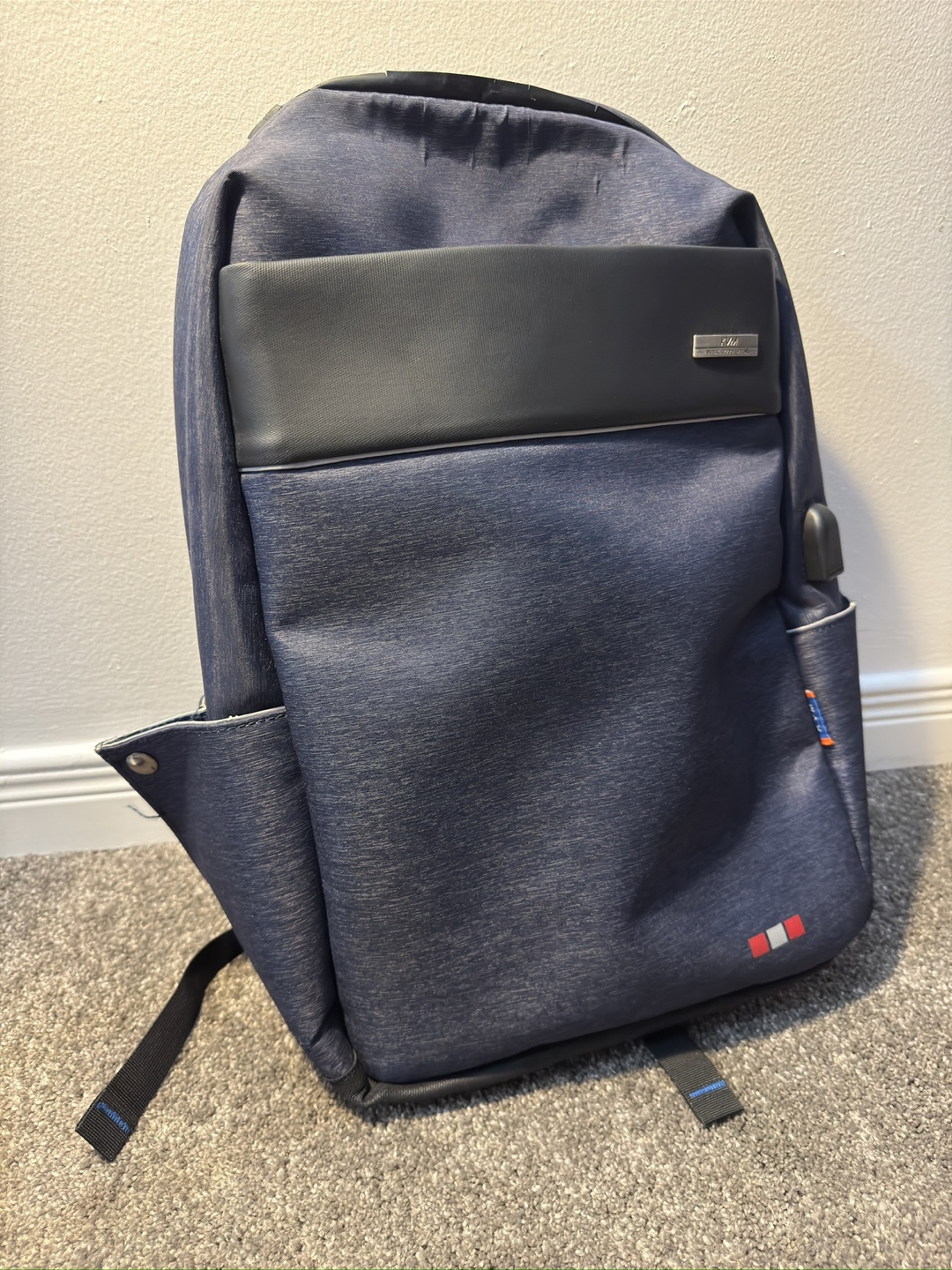 Blue Laptop Backpack