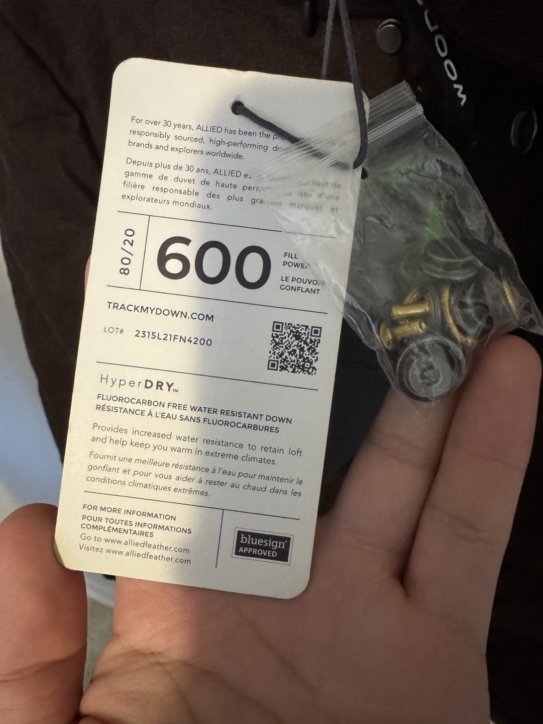 Woods Lipsett 600 Down Jacket - photo 2