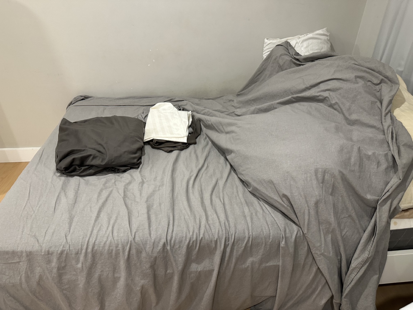 IKEA Twin bed frame with mattress #freecycle