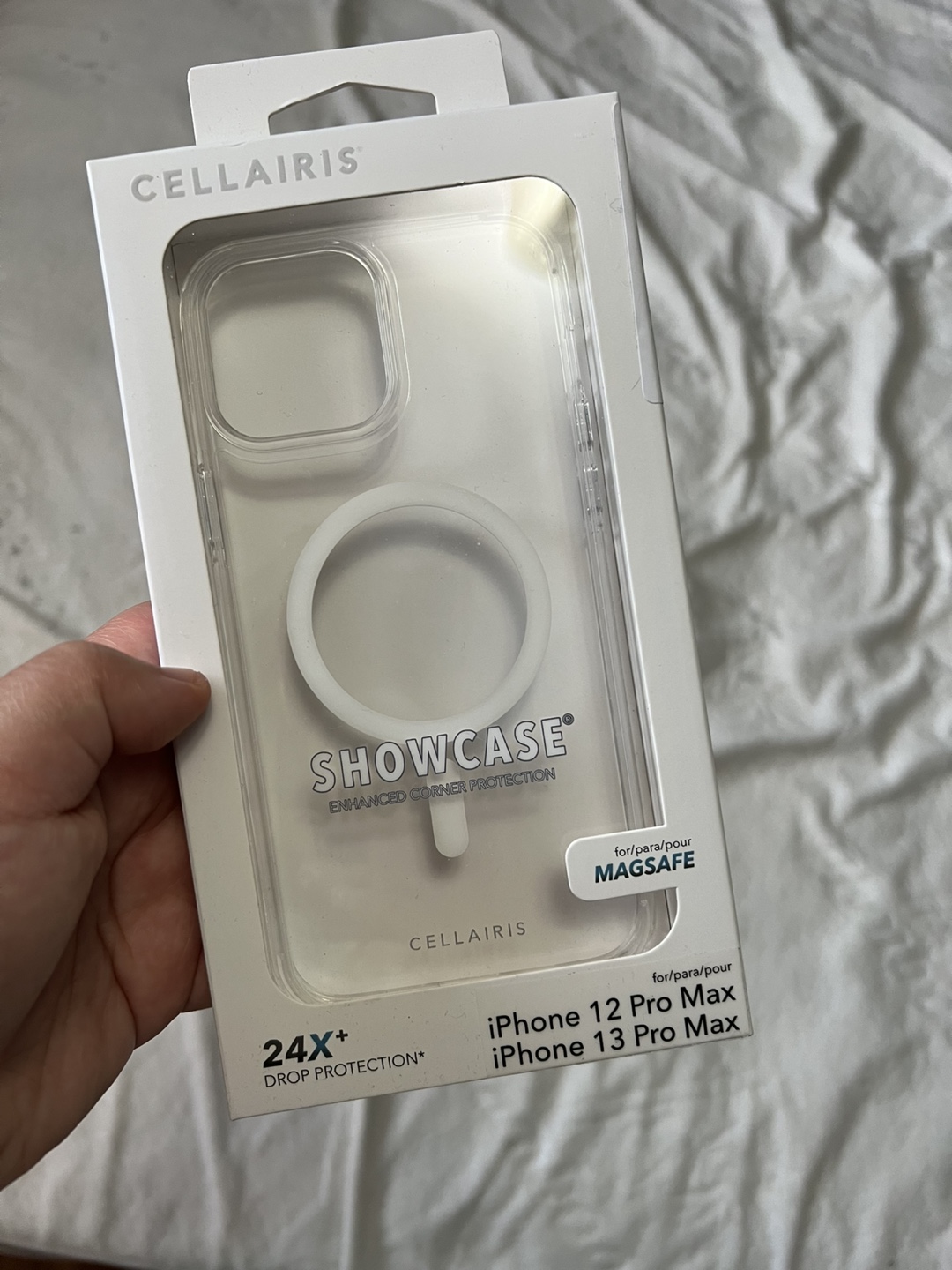 New Clear Phone Case with screen protector