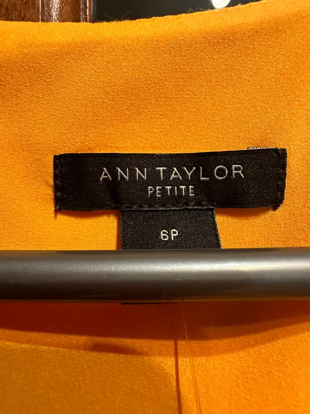 Ann Taylor Petite Yellow Dress Size 6P image indicator(2)