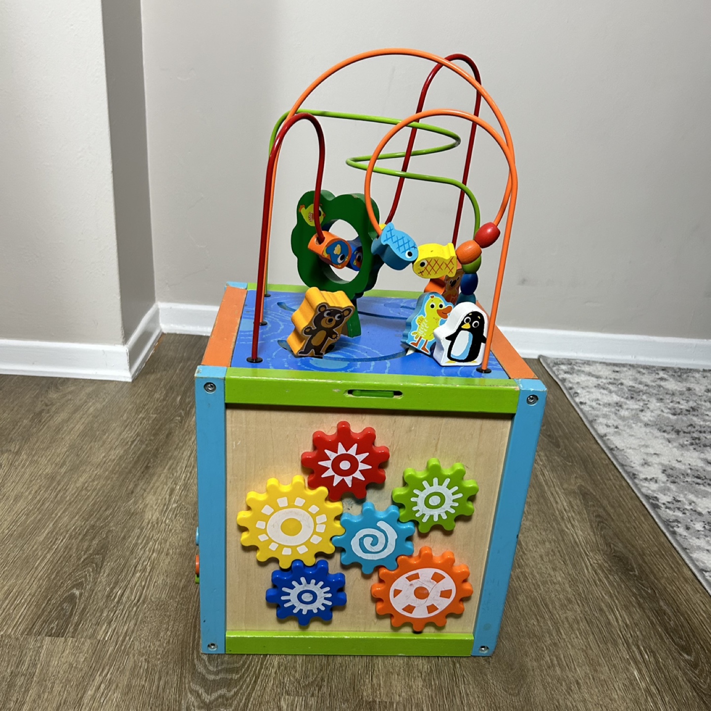 Wooden Activity Cube Toy - photo 4
