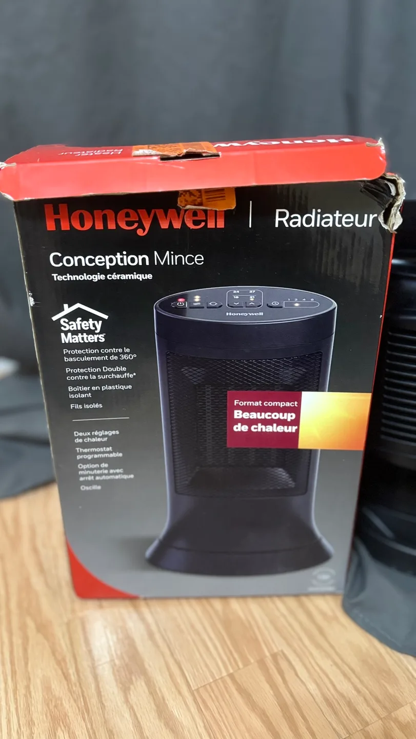 Honeywell Slim Design Ceramic Heater thumbnail