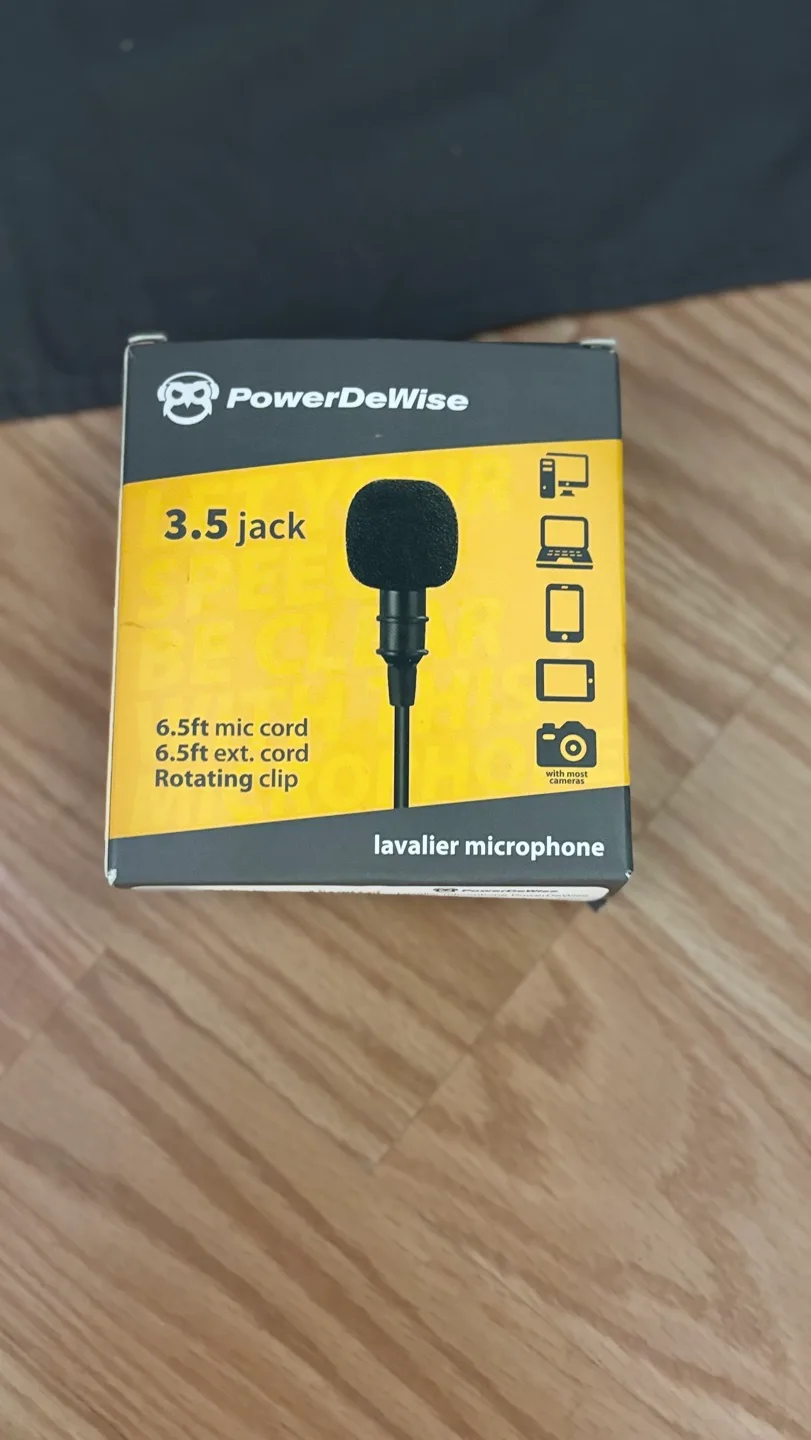 PowerDeWise Lavalier Microphone thumbnail