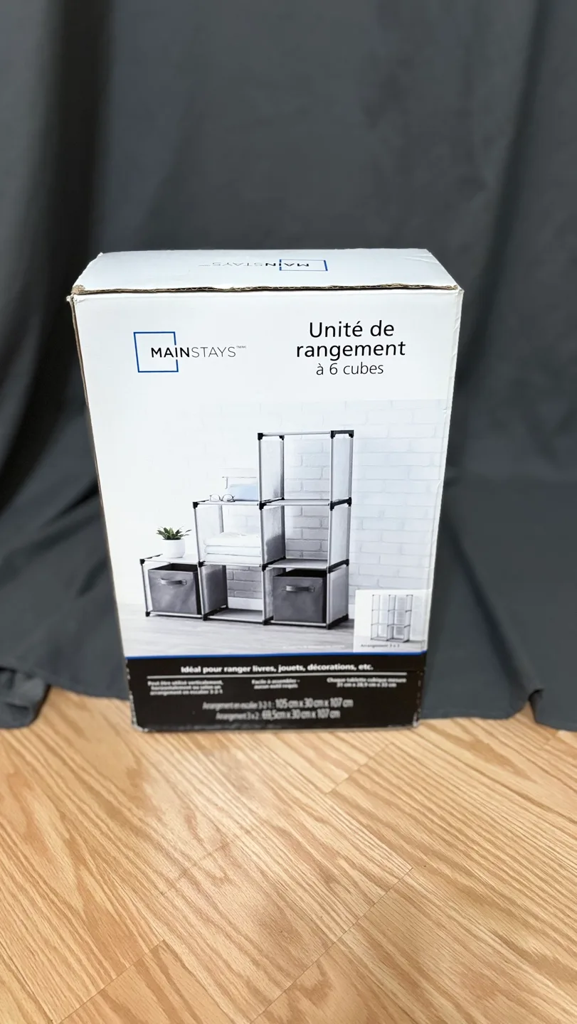 Mainstays 6-Cube Organizer thumbnail