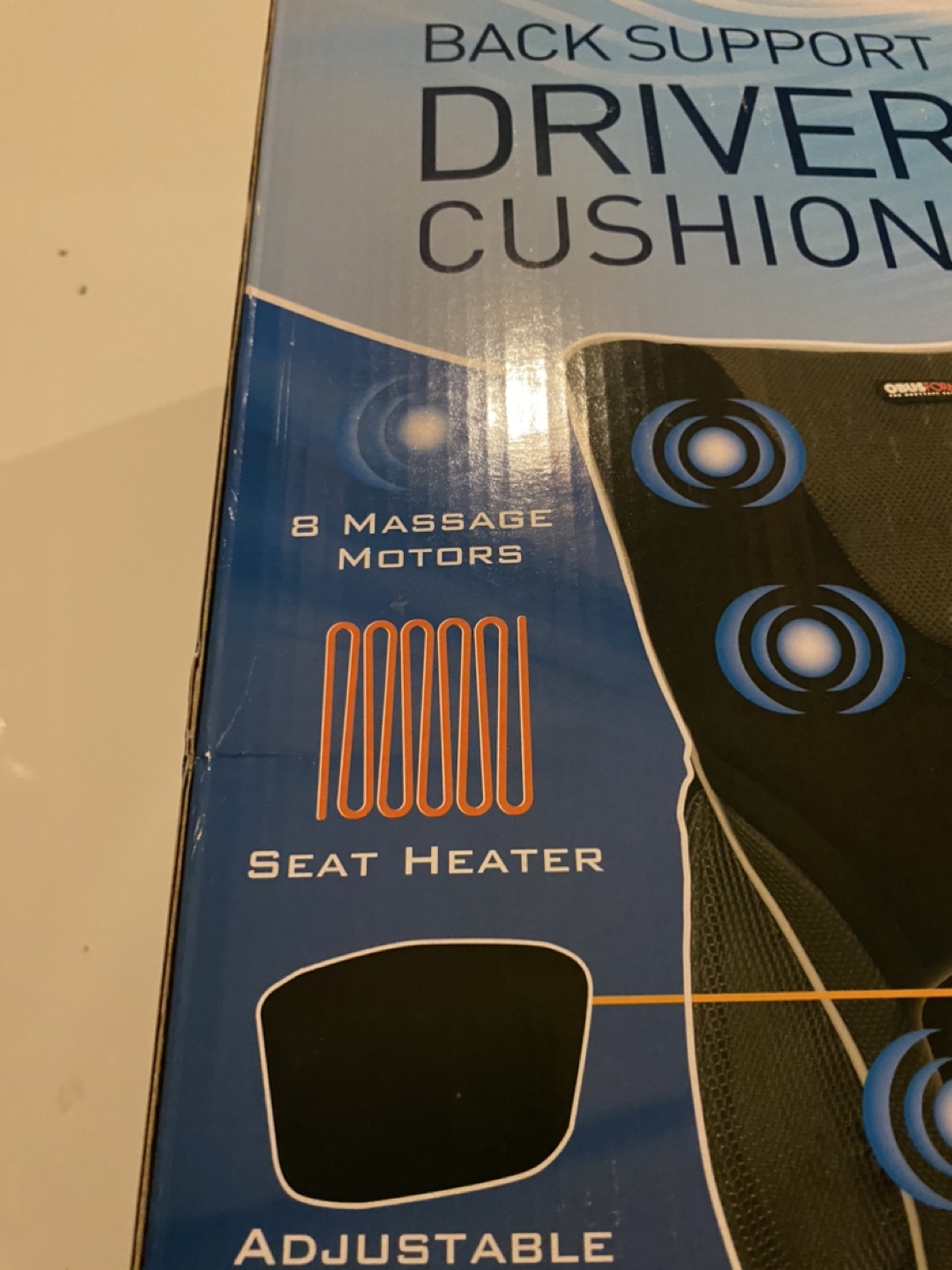🧡 OSIM uSqueez Back Support Driver's Seat Cushion - photo 3