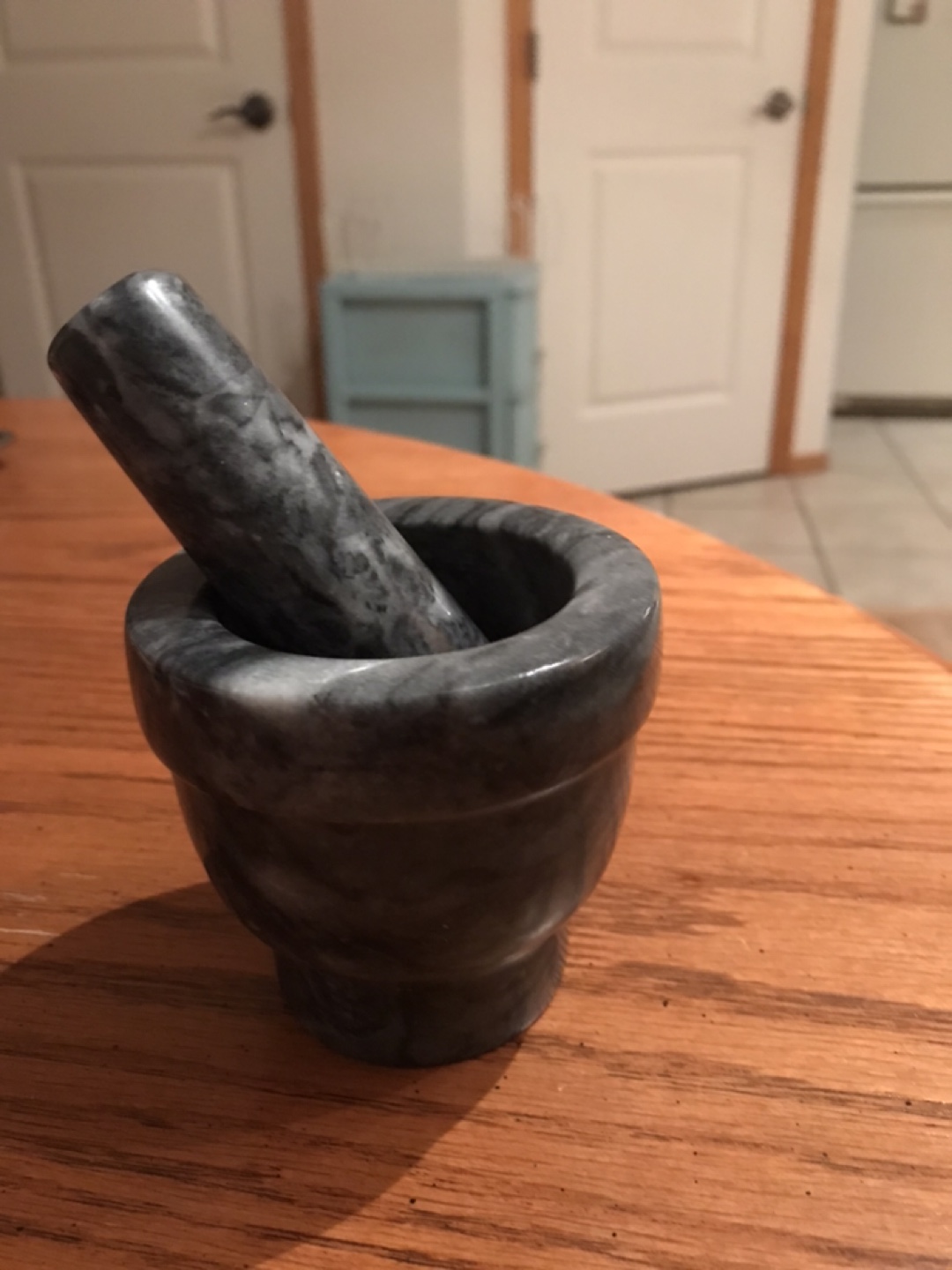 Marble Mortar and Pestle