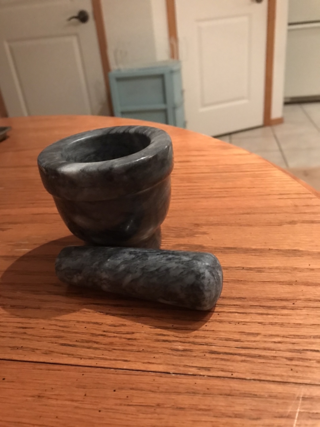 Marble Mortar and Pestle - photo 2