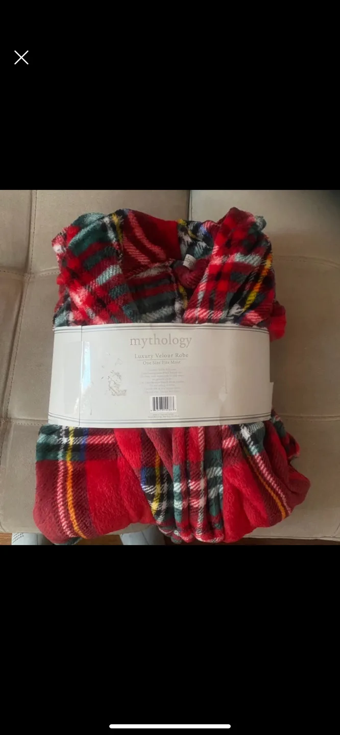 New long Mythology Luxury fleece Robe image indicator(2)