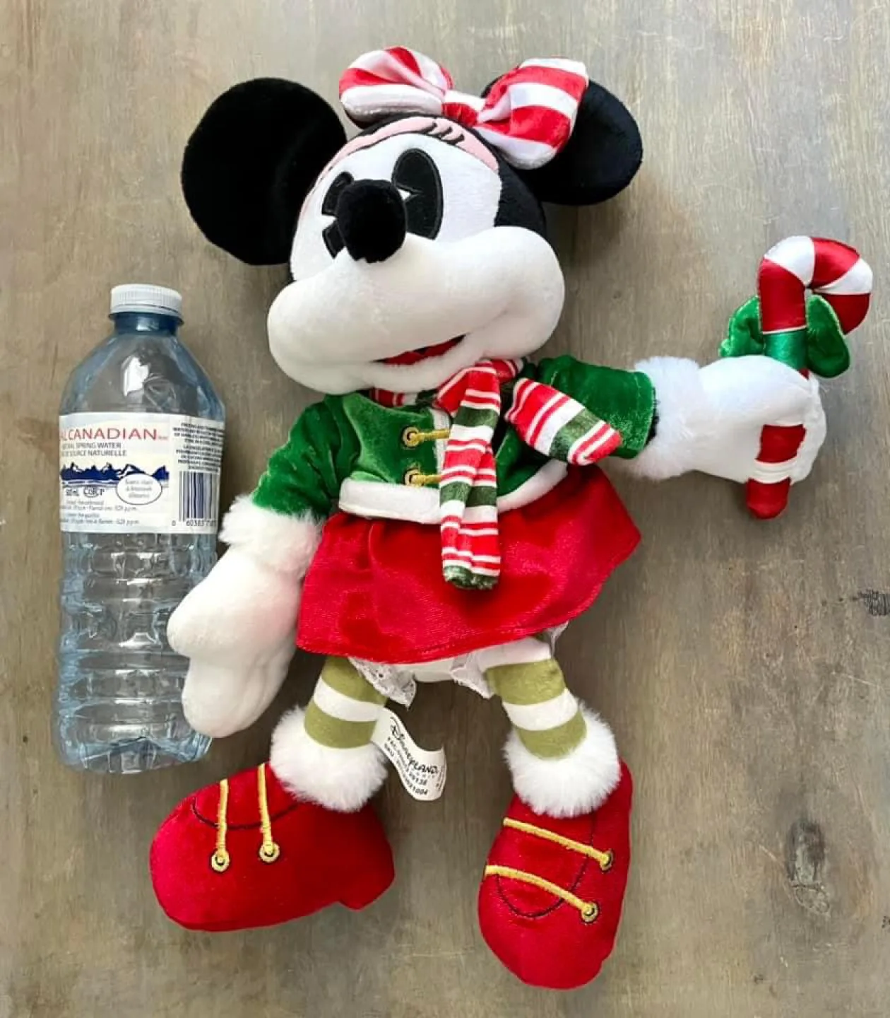 AUTHENTIC DISNEYLAND PARIS Minnie Mouse Holiday Christmas Plush image indicator(3)