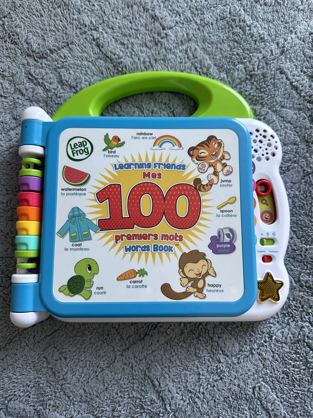 LeapFrog 100 Words Book Bilingual English-French