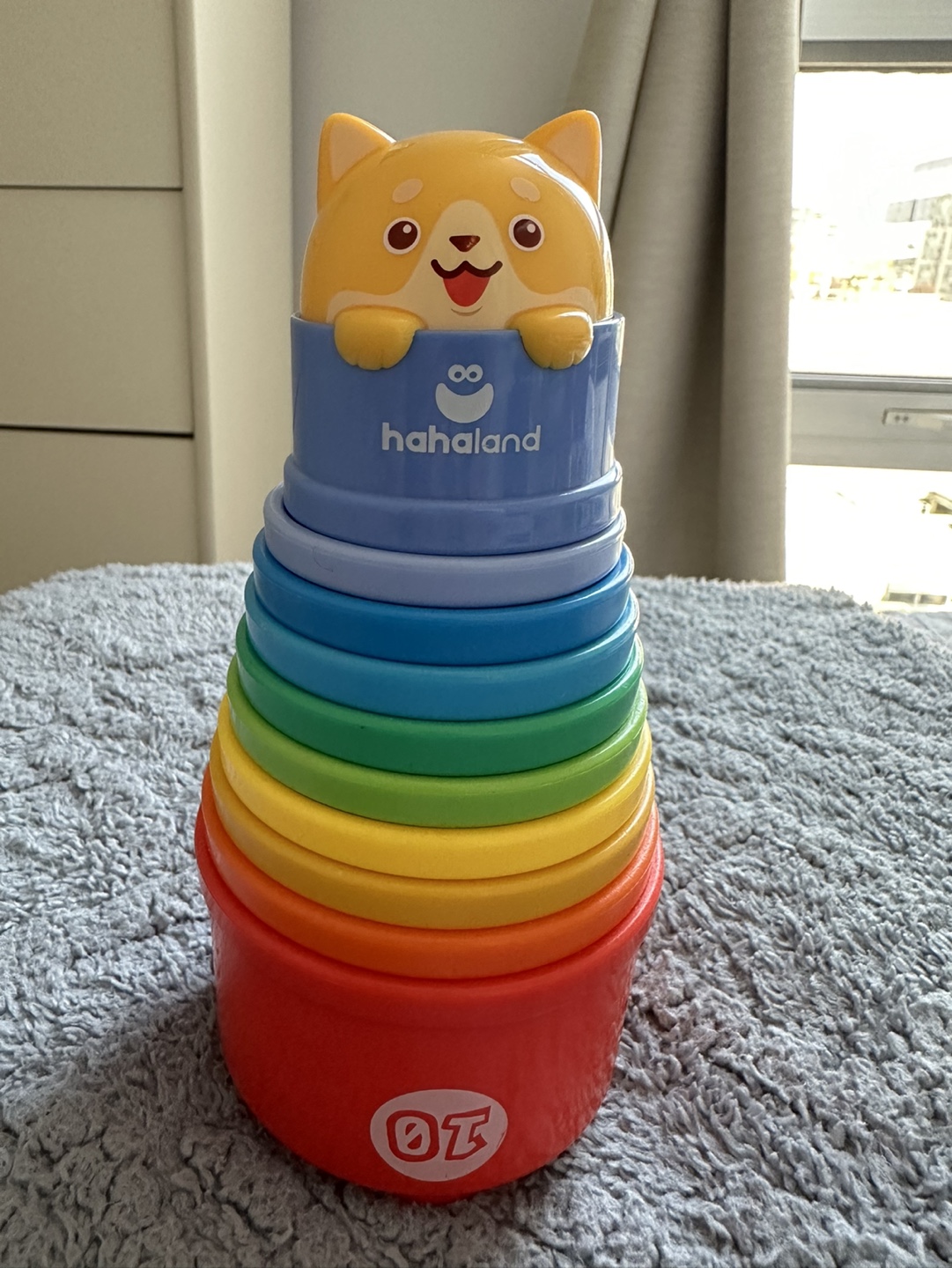 Hahaland Baby Stacking Cups Set - Toddler Learning Toys