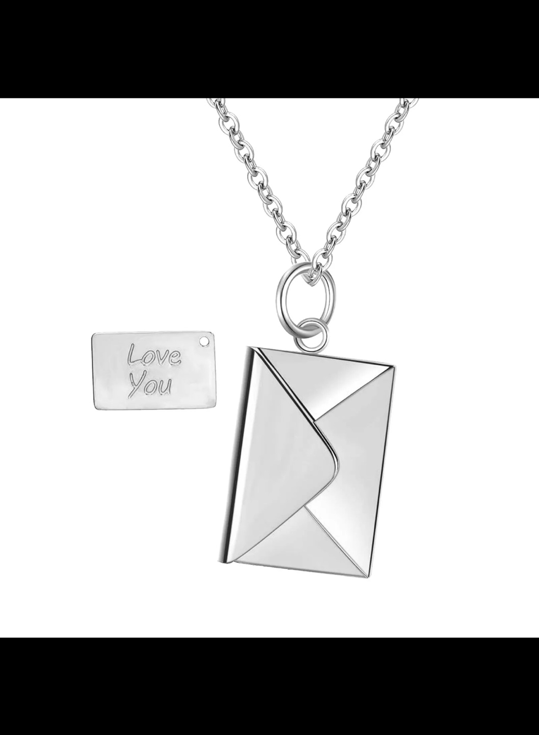 Love You Envelope Necklace - photo 4