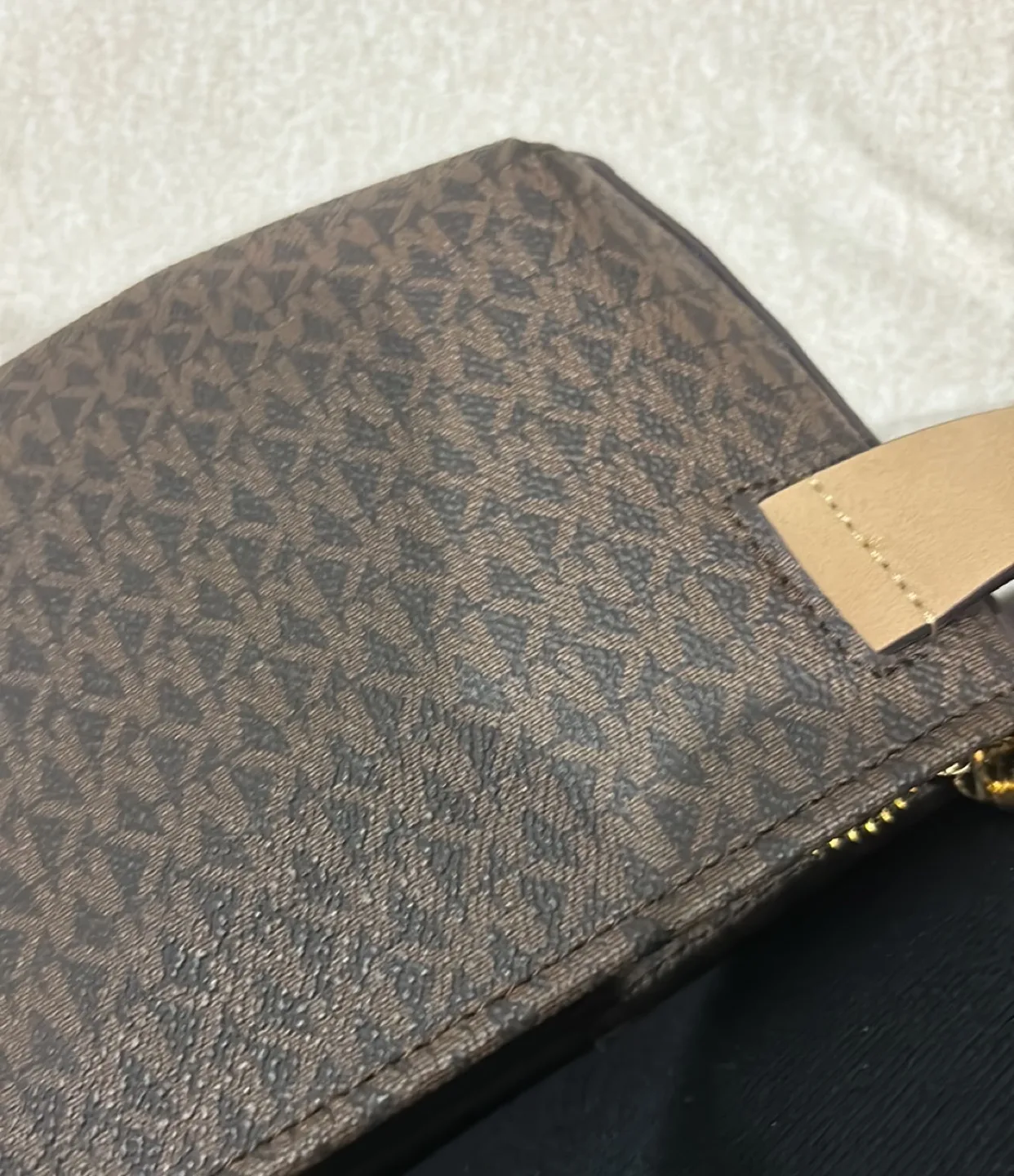 Michael Kors Brown Signature Fanny Pack or belt bag image indicator(6)