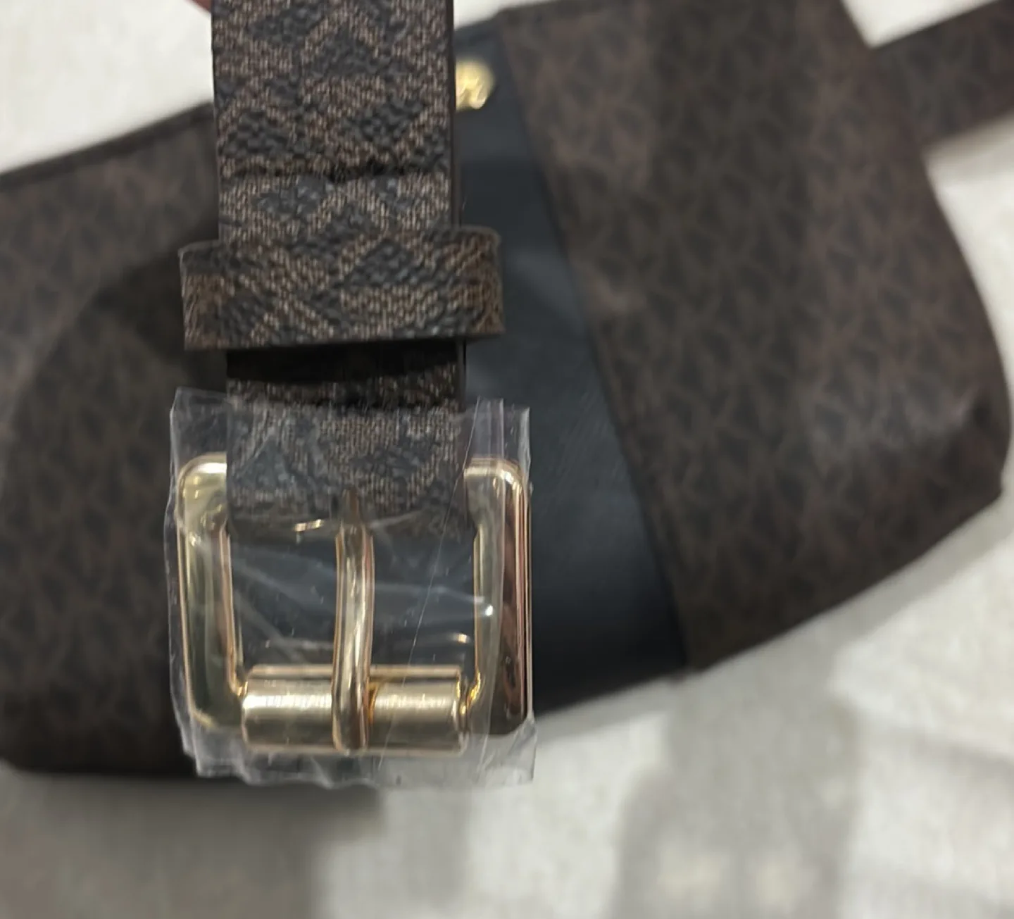 Michael Kors Brown Signature Fanny Pack or belt bag image indicator(8)