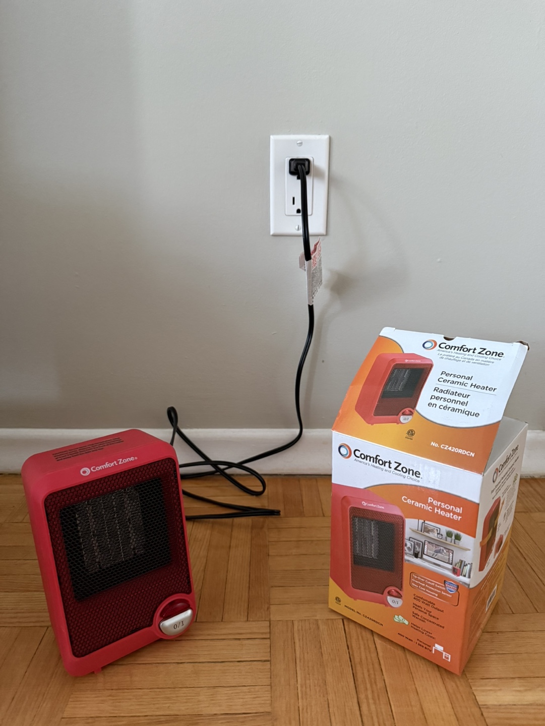 Comfort Zone Ceramic Heater