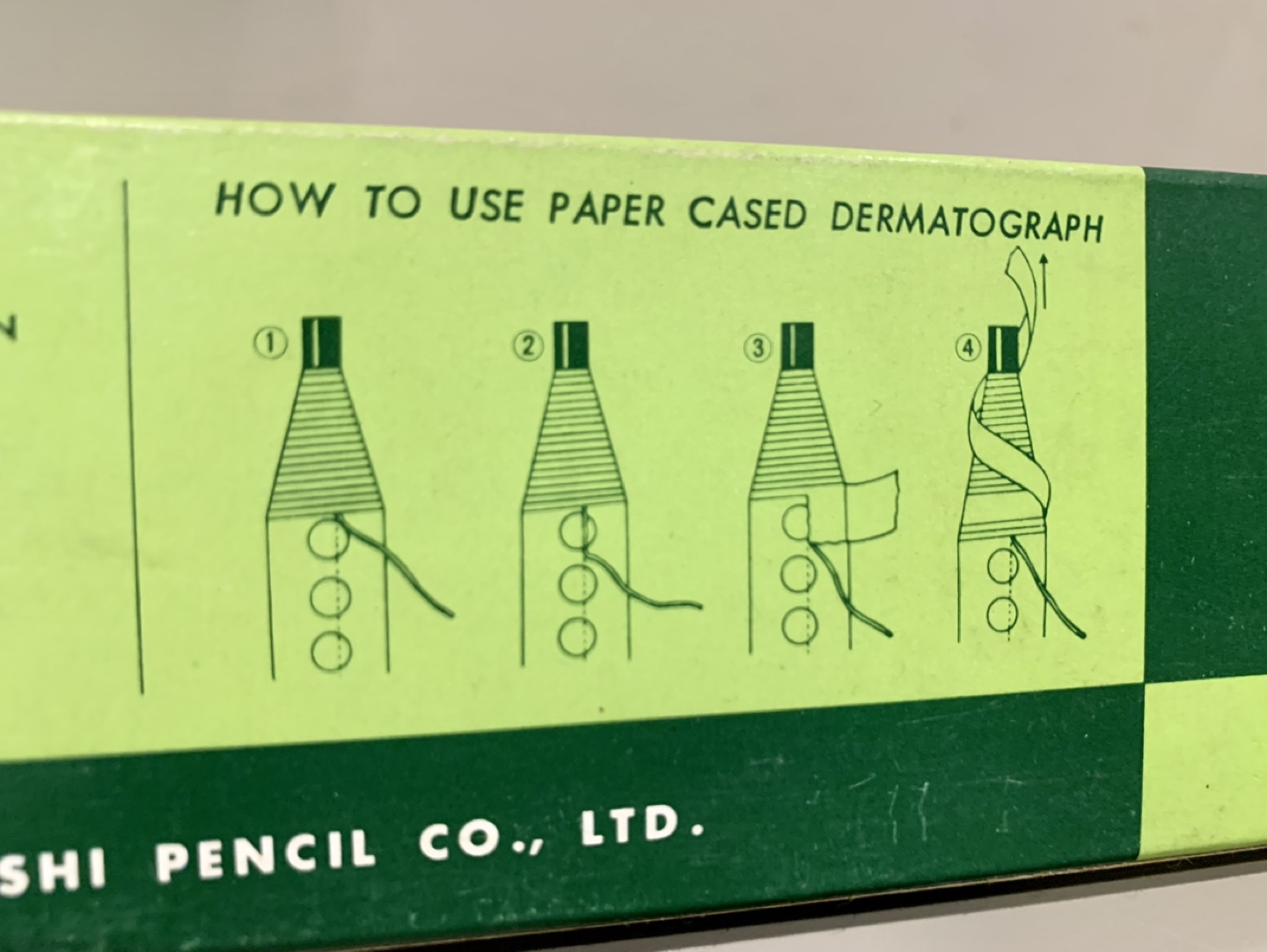 Japan Mitsubishi Dermatograph Soft Colored Pencils - photo 2
